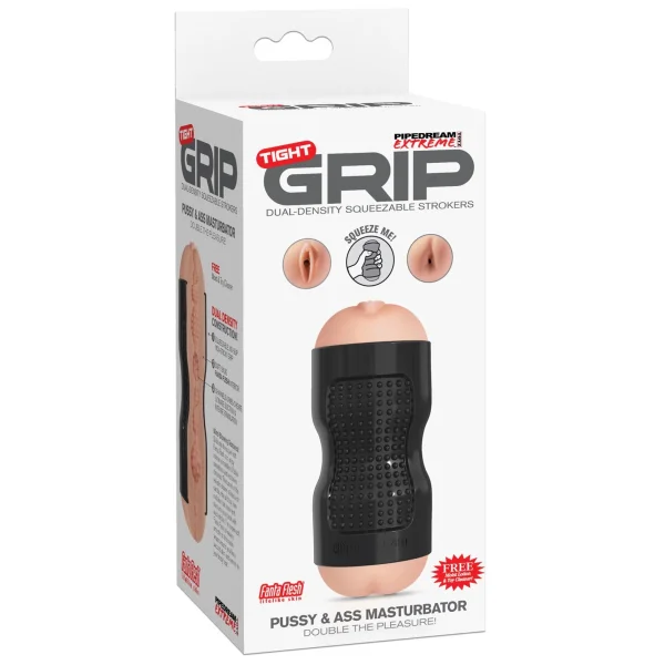 Pipedream Extreme Tight Grip Pussy And Ass Masturbator