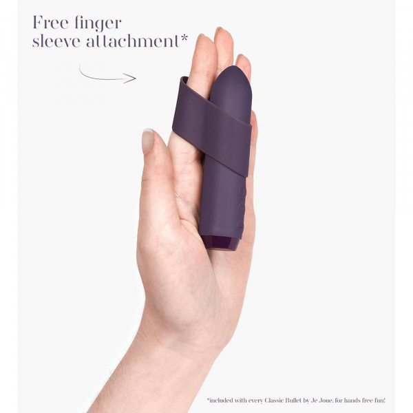 Je Joue Silicone Classic Bullet With Ergonomic Finger Sleeve
