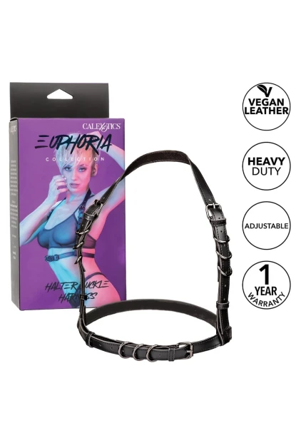 Euphoria Collection Halter Buckle Harness