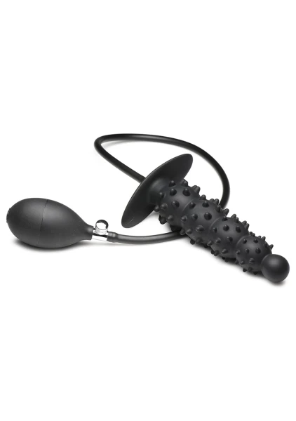 Ass Puffer Nubbed Inflatable Silicone Anal Plug — image 9 of 22