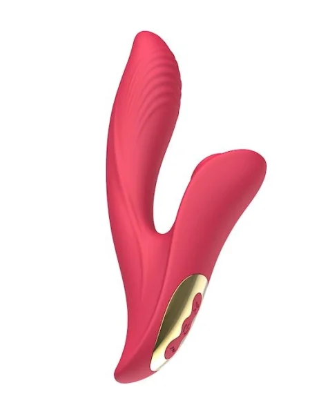 Amore Ribbed Suction Rabbit Vibrator
