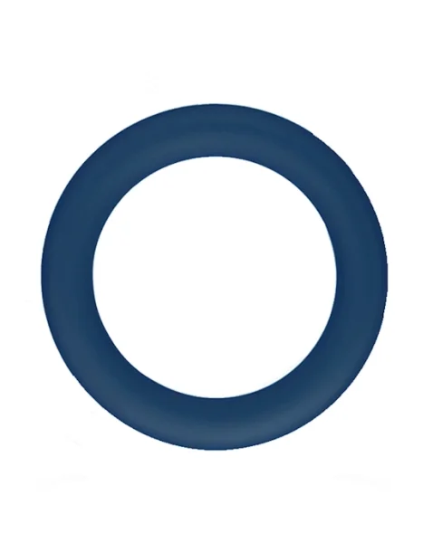 Hombre Snug-fit Silicone Cock Band - Navy — image 2 of 4