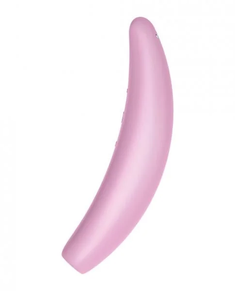 Satisfyer Curvy 3+ Pink App Controlled Vibrating Clitoral Stimulator