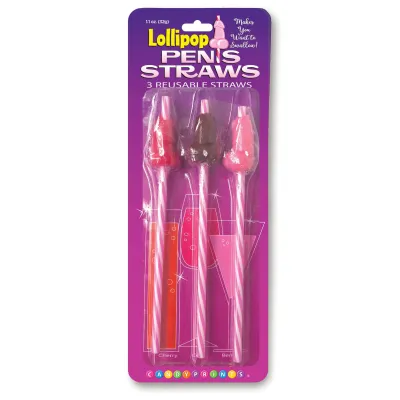 Lollipop Penis Straws