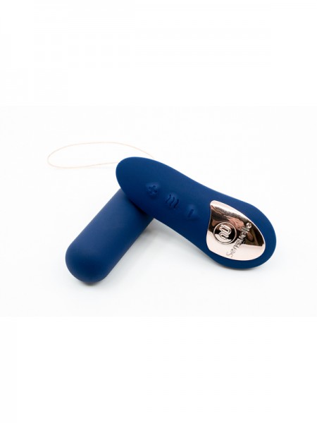 Nu Sensuelle R/C Wireless Bullet Plus Navy Blue