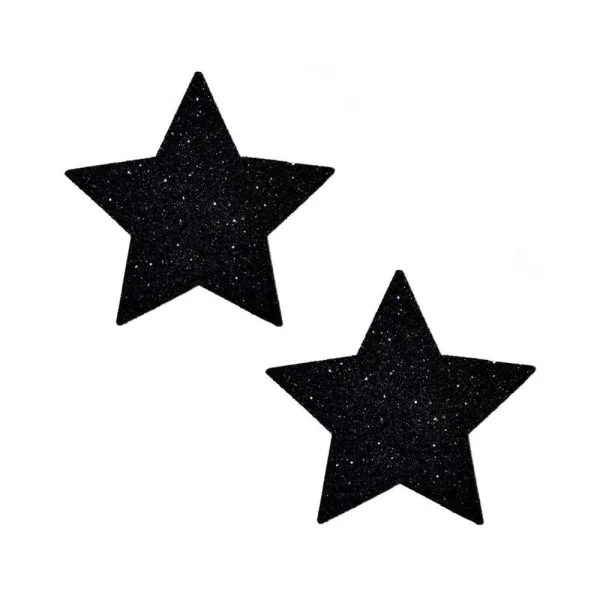 Neva Nude Pasty Star Glitter Black — image 6 of 9