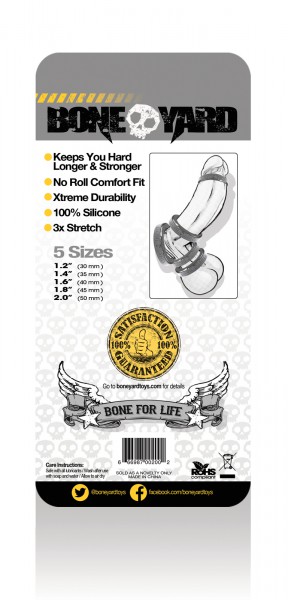 Silicone Cock Rings x5