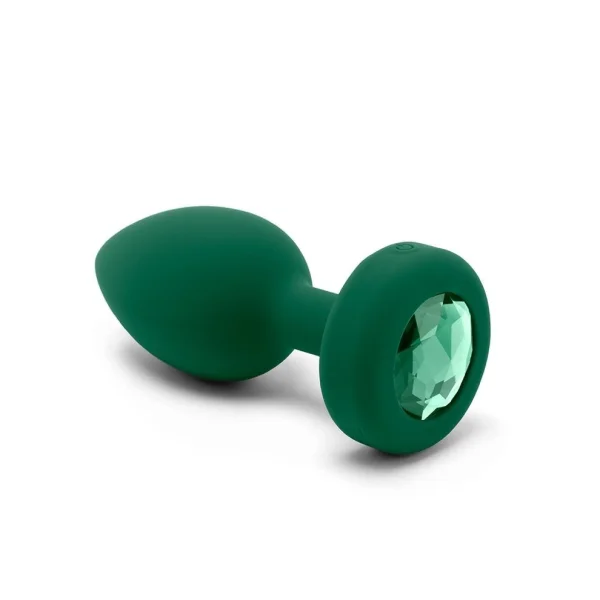 B-vibe Vibrating Jewels - Remote Control- Rechargeable - Emerald (m/l) — image 9 of 14