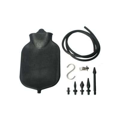 Deluge Deluxe Black Enema Set How To Anal Douche