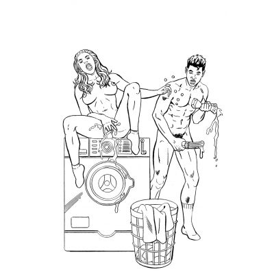 Orgasms Everywhere Colouring Book