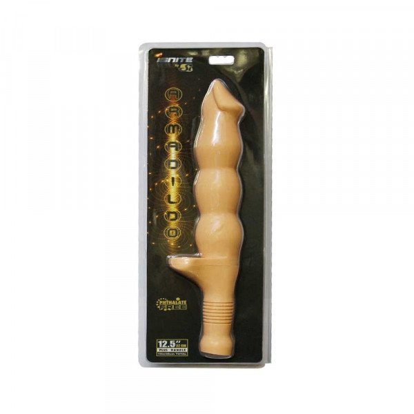 19 inches Armadildo With Handle Beige