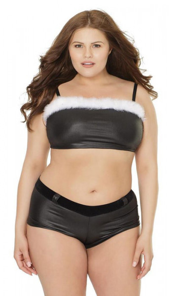 Santa's Sexy Helper Top & Booty Short Set
