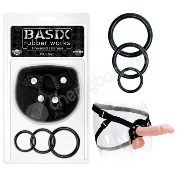 Basix Rubber Works Universal Harness - Plus Size

