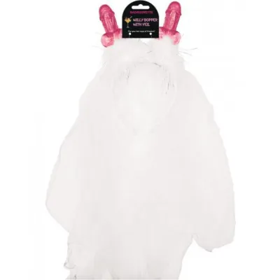 Willy Bopper With Veil Bachelorette