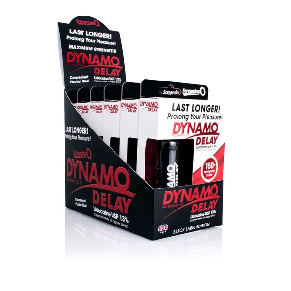 Dynamo Delay Black Series - 6 Count p.o.p Box  Display — image 8 of 11