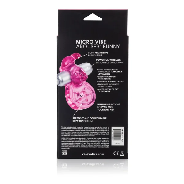 Micro Vibe Arouser - Power Bunny - Purple — image 15 of 18