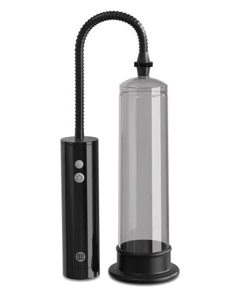 Pump Worx Beginners Rechargeable Auto Vac Kit -  Smoke - Black