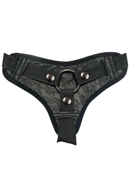 Midnight Lace Strap-On Harness by Sportsheets
