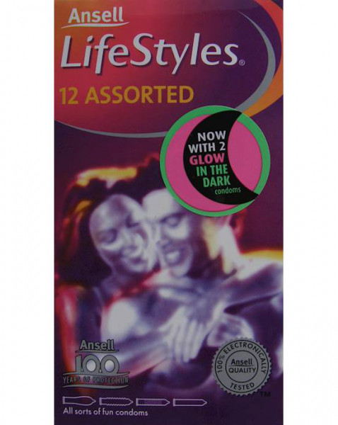 Lifestyles Assorted 12pk - Assorted - One Size