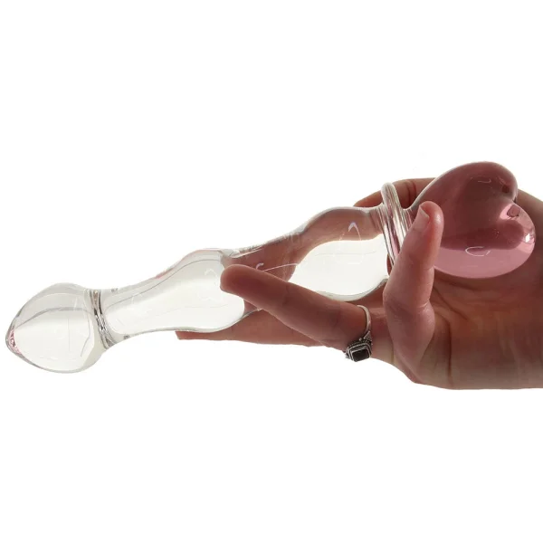 Gläs 8&quot; Sweetheart Glass Dildo