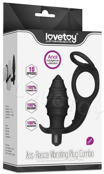 Ass-Rasca Vibrating Cock Lock