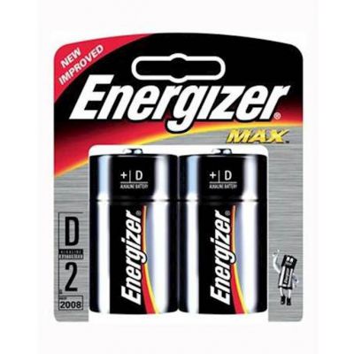Energizer Max D 2pk