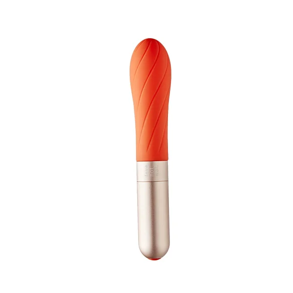 Love Not War Grá Sustainable Made Bullet Vibrator - Orange