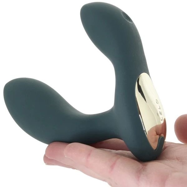 LELO HUGO 2 Rechargeable Waterproof Silicone App Controlled Prostate Massager - Green