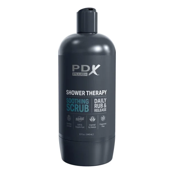 PDX Plus Shower Therapy Milk Me Honey Discreet Penis Stroker By Pipedream - Vanilla