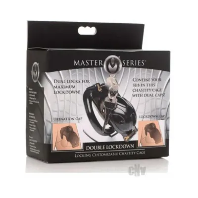 Ms Dbl Lockdown Custom Cage Black