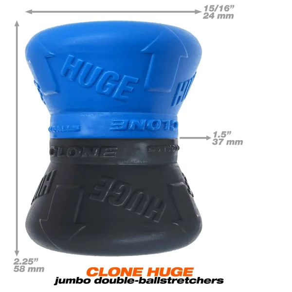 Clone Duo Huge - 2-Pack  -  Pool  Blue - Black