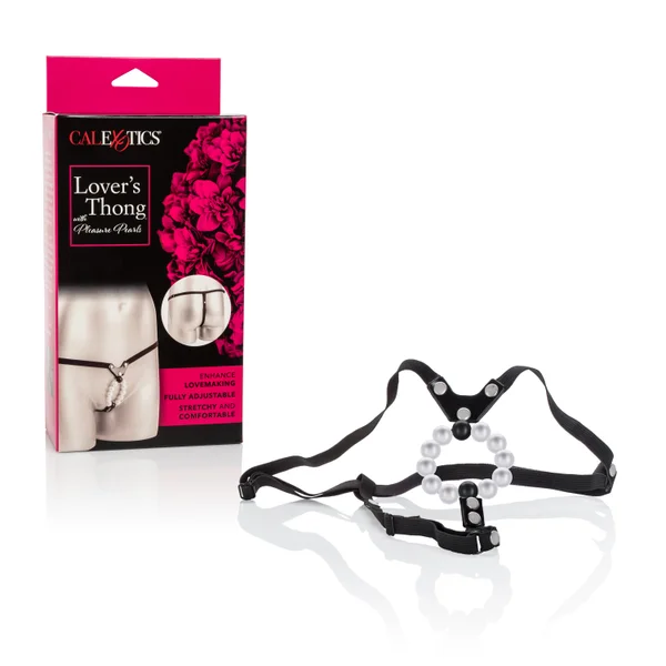 Lovers Thong With Pleasure Pearls — image 10 of 12