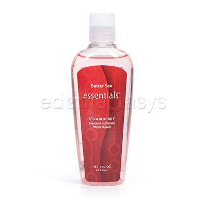 Better sex essentials flavored lubricant