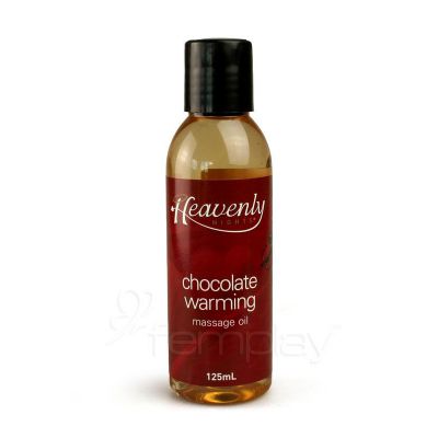 Heavenly Nights Warming Massage Oil Chocolate 125ml