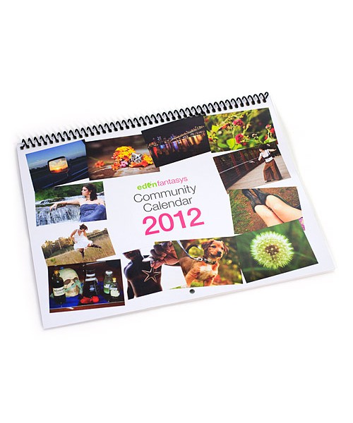 2012 EdenFantasys Community Calendar