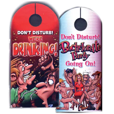 Door Hanger Bachelorette Party