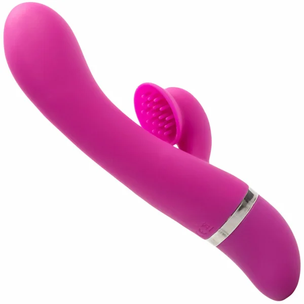 Foreplay Frenzy Climaxer Dual Stimulation Vibrator by CalExotics - Pink