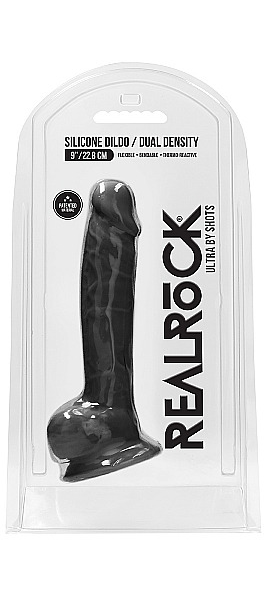 9" Silicone Cock + Balls