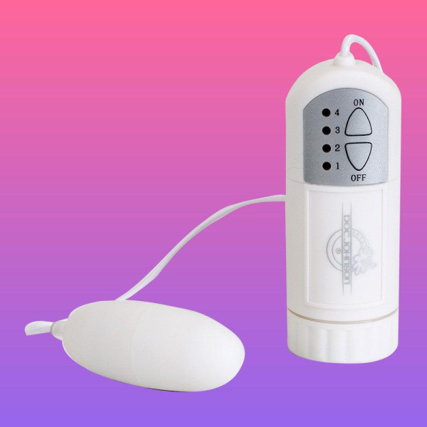 Doc Johnson 'White Nights' Bullet and Controller G-Spot Vibrator