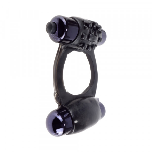 Fantasy C-Ringz Duo Vibrating Super Ring Black