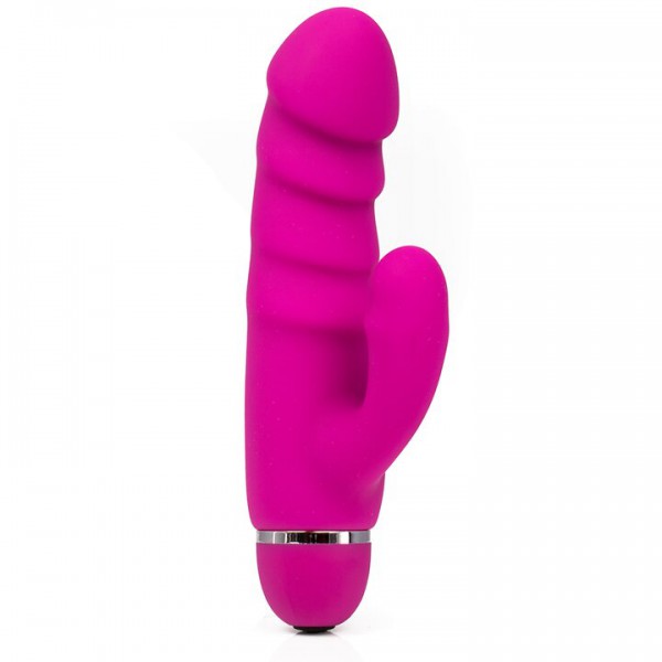Bondara Silicone 20 Function Girthy Ridged Rabbit Vibrator