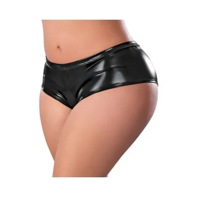Women s Lingerie Magic Silk Liquid Onyx Boy Short Black Queen Size