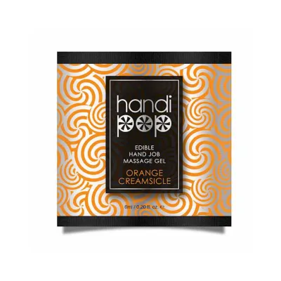 Handipop Hand Job Massage Gel Orange Single