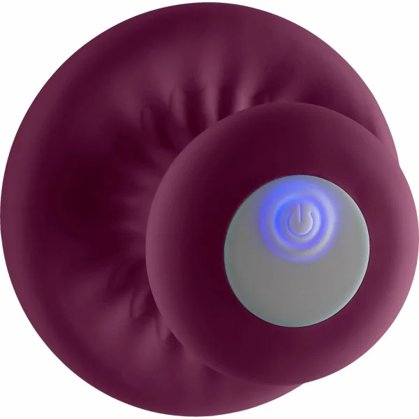 Cloud 9 Mushroom Massager Waterproof Rechargeable Vibrator - Plum — image 5 of 5