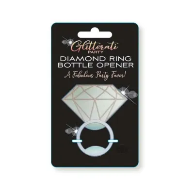 Games Novelty Glitterati Party Diamond Ring Bottle Opener