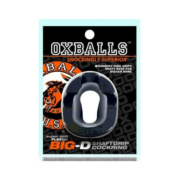 Cock Rings:  Oxballs Big-d Shaft Grip Cockring Black