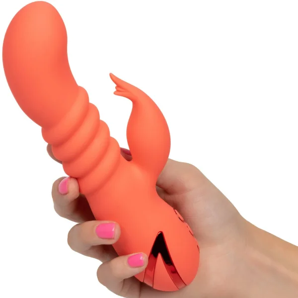 Orange County Cutie Thrusting Rabbit Vibrator
