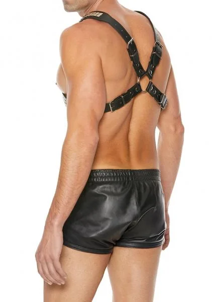 Men's Pyramid Stud Body Harness - Black — image 8 of 8