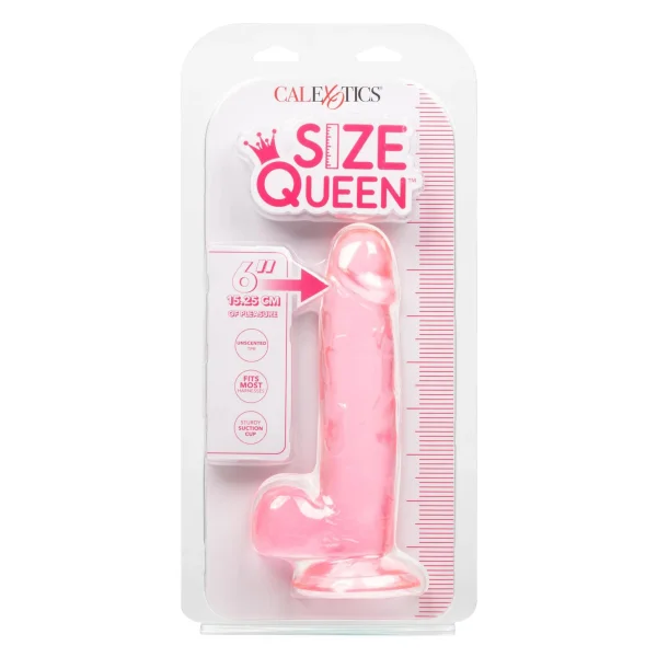 Size Queen 6 Inch - Pink