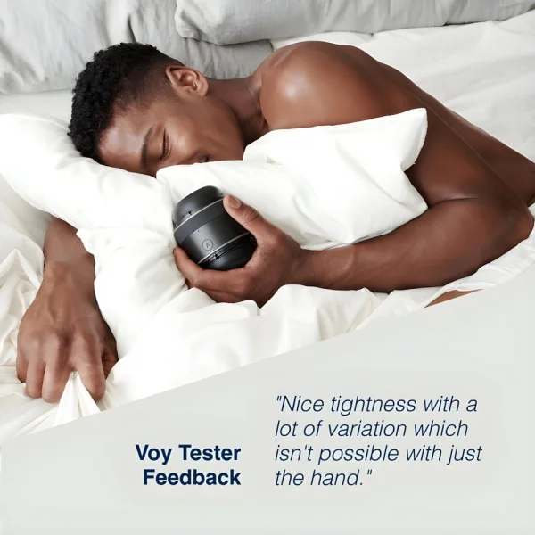 Arcwave Voy Penis Masturbator - Silicone Dual End Adjustable Compact Stroker